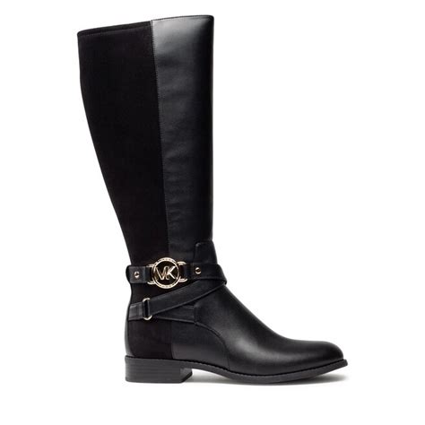 botas altas michael kors|michael kors leather platform boots.